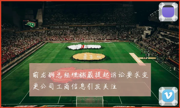 前龙狮总经理林葳提起诉讼要求变更公司工商信息引发关注